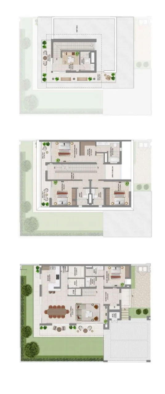 Selvara 4 4 bed floor plan, 3,690 – 3,799 sqft