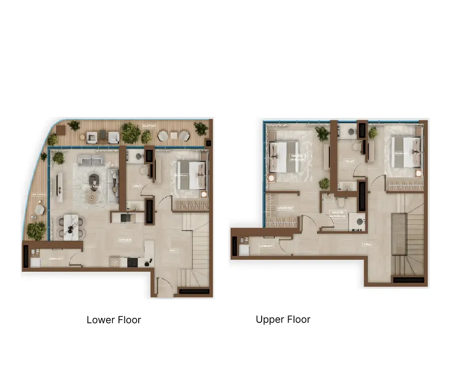 Sky Hills Astra 3 bed floor plan, 1,862 – 1,888 sqft