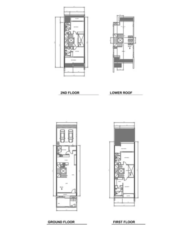 Veranda Collection 2 3 bed floor plan, 3,145 sqft