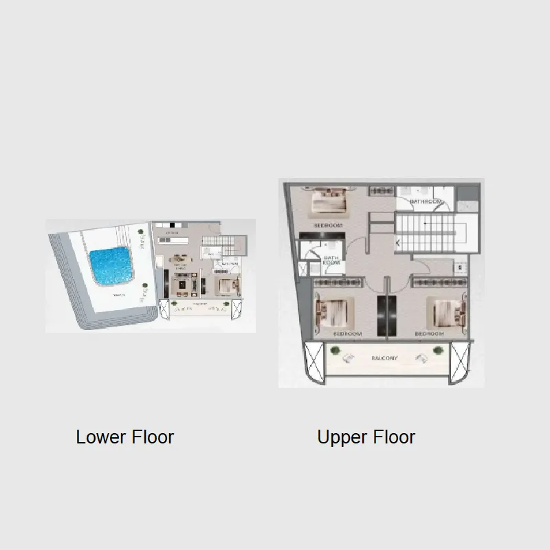 Vision Iconic 5 bed floor plan, 2,476 – 3,784 sqft