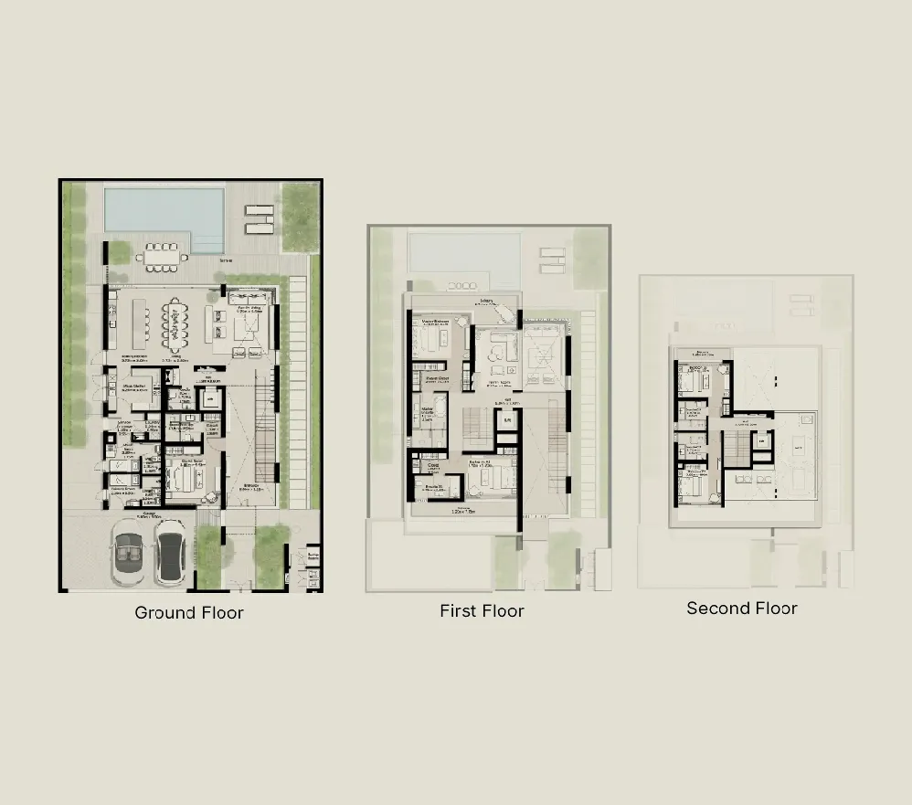 Nad Al Sheba Gardens Phase 11 5 bed floor plan, 5,650 sqft