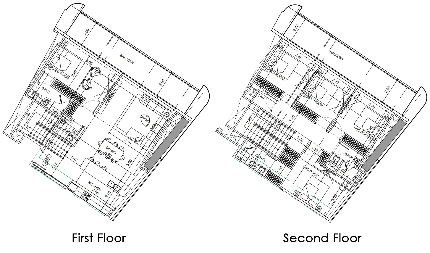 Vision Iconic 5 bed floor plan, 2,556 sqft