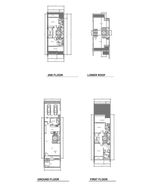 Veranda Collection 2 3 bed floor plan, 3,202 sqft
