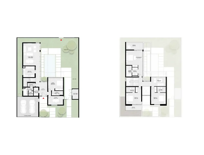 Masaar 2 Narenj 4 bed floor plan, 3,771 sqft