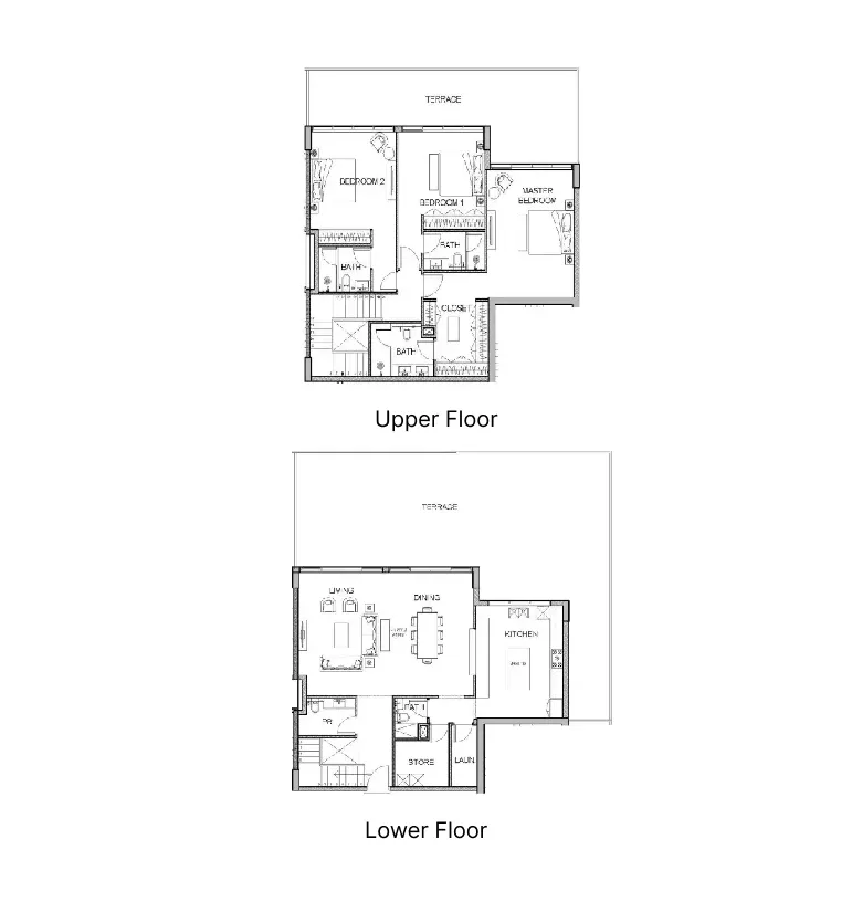 Golf Greens 3 bed floor plan, 3,890 sqft