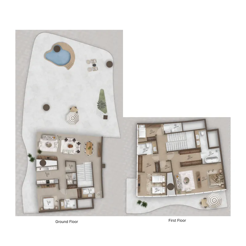 Azure by Lapis 3 bed floor plan, 4,358 – 5,790 sqft