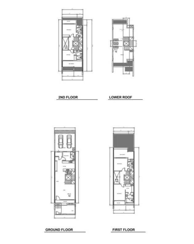 Veranda Collection 2 3 bed floor plan, 3,145 sqft