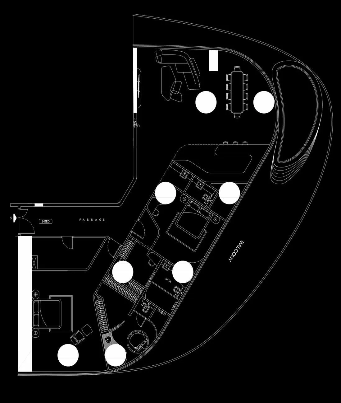 Bugatti Residences by Binghatti 2 bed floor plan, 3,643 sqft