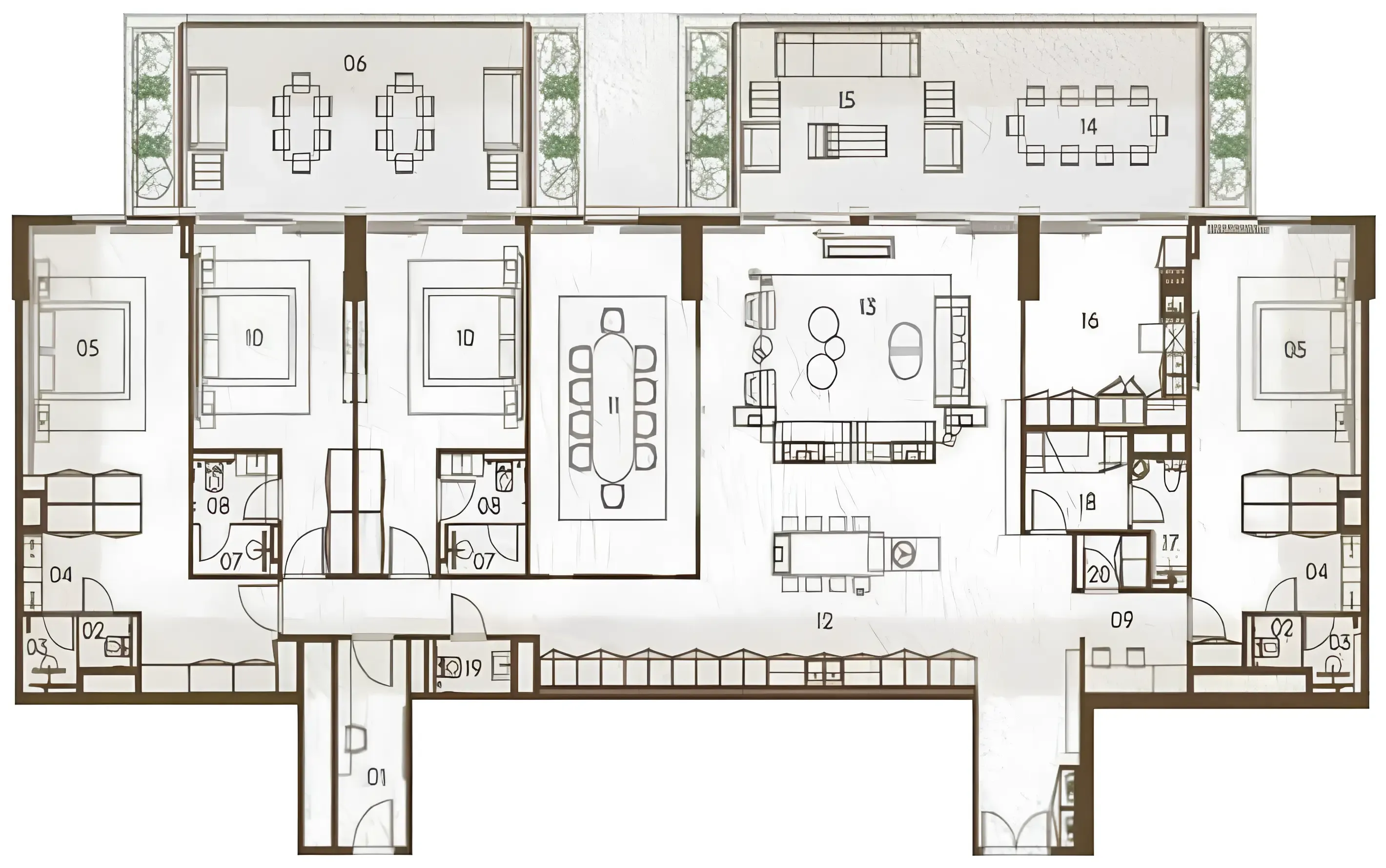 Keturah Reserve 4 bed floor plan, 5,034 sqft