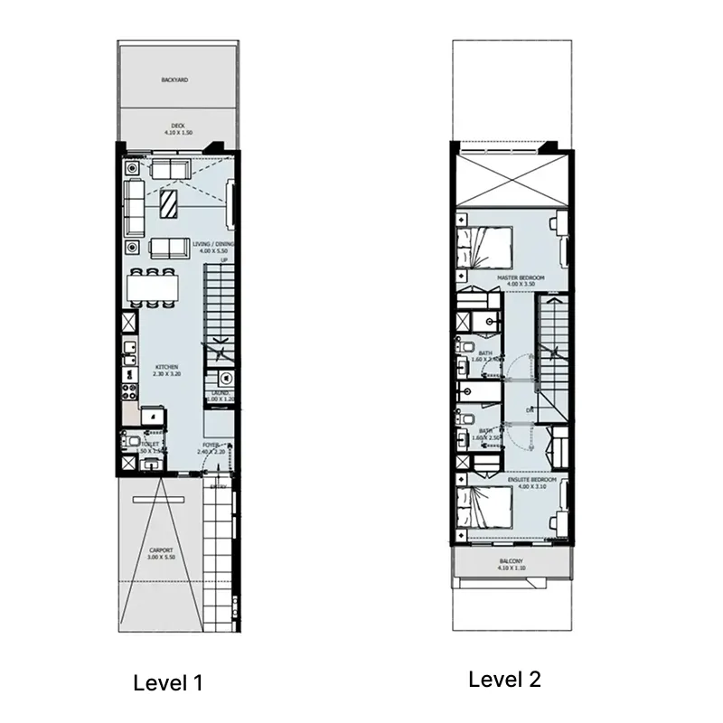 Verdana IX 2 bed floor plan, 1,634 – 1,677 sqft
