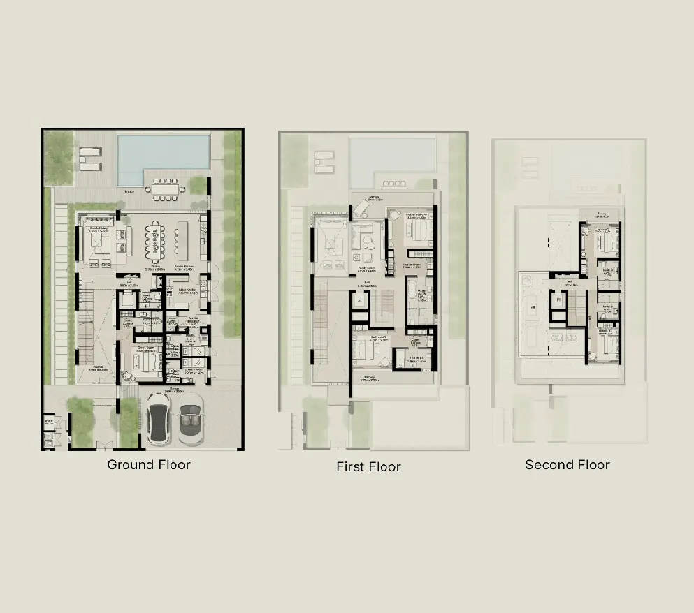 Nad Al Sheba Gardens Phase 11 5 bed floor plan, 5,650 sqft