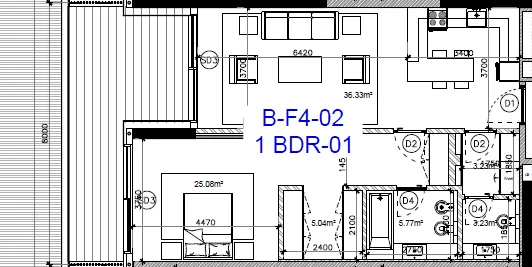 Gateway Porto Al Zorah 1 bed floor plan, 1,183 sqft