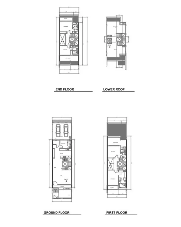 Veranda Collection 2 3 bed floor plan, 3,152 sqft