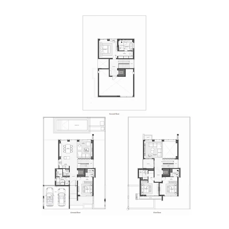 Fendi Azure Villas 4 bed floor plan, 3,602 sqft