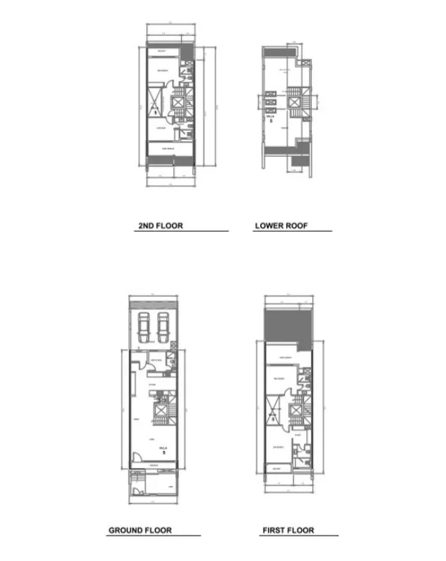 Veranda Collection 2 3 bed floor plan, 3,152 sqft