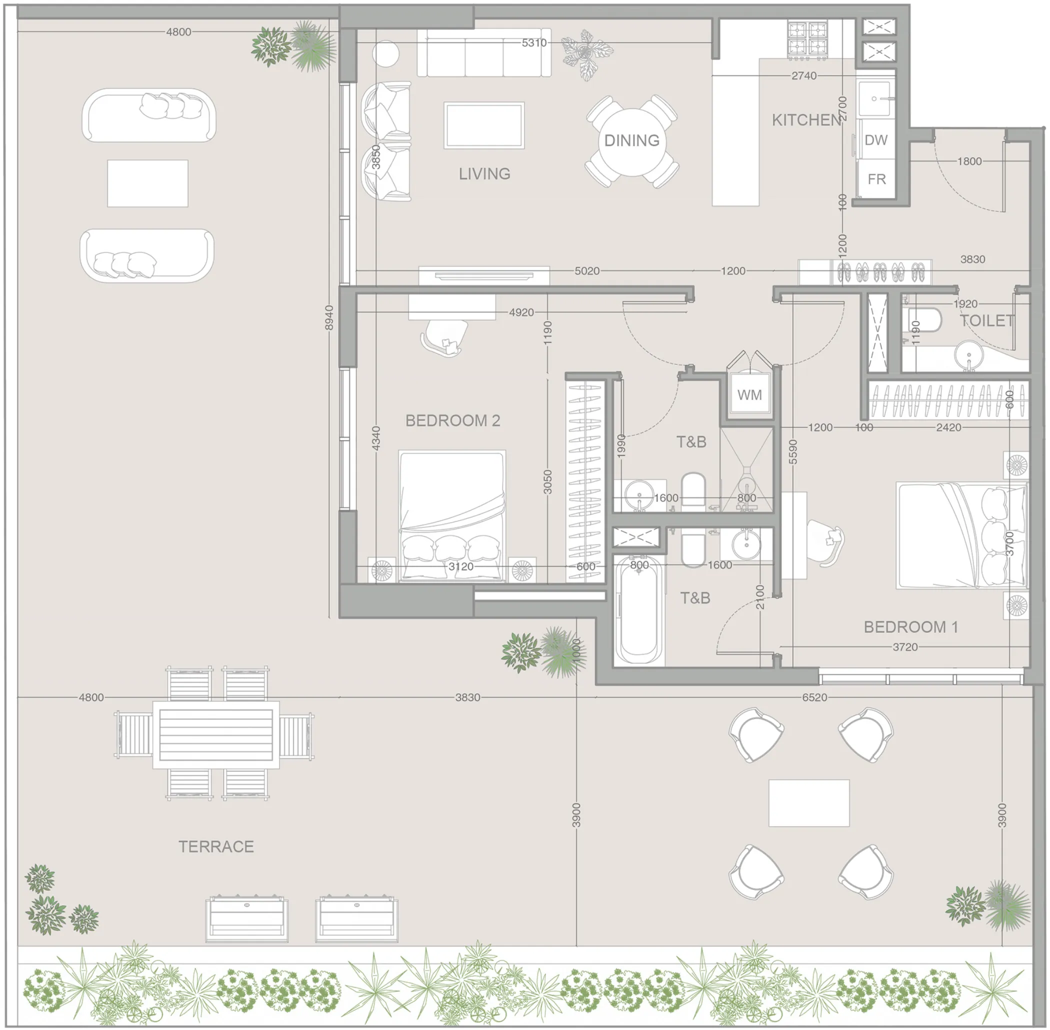 V1STARA House 2 bed floor plan, 2,459 sqft
