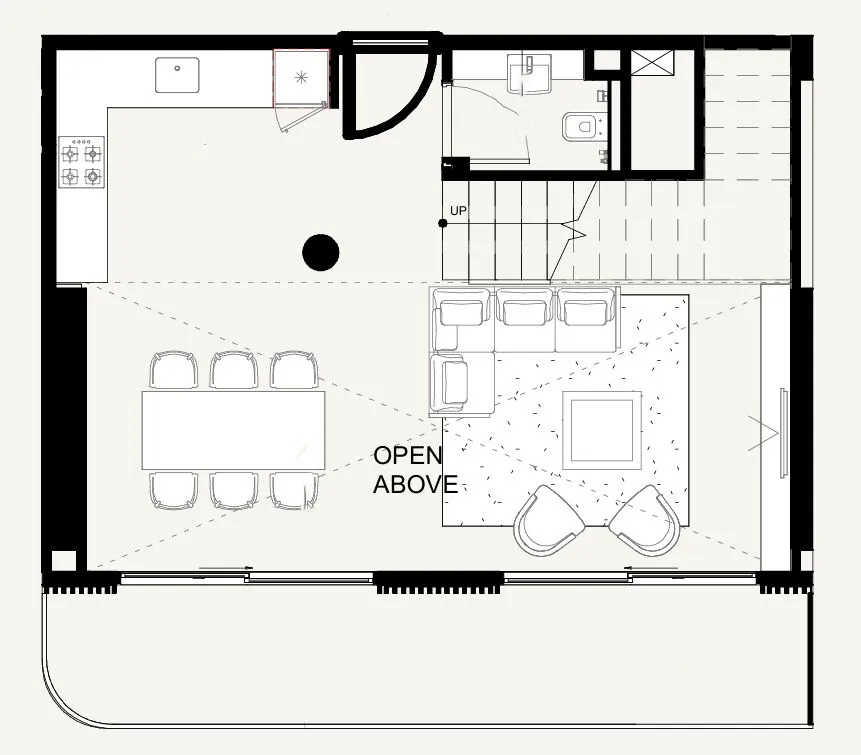 Azizi Abraham 2 bed floor plan, 1,872 sqft