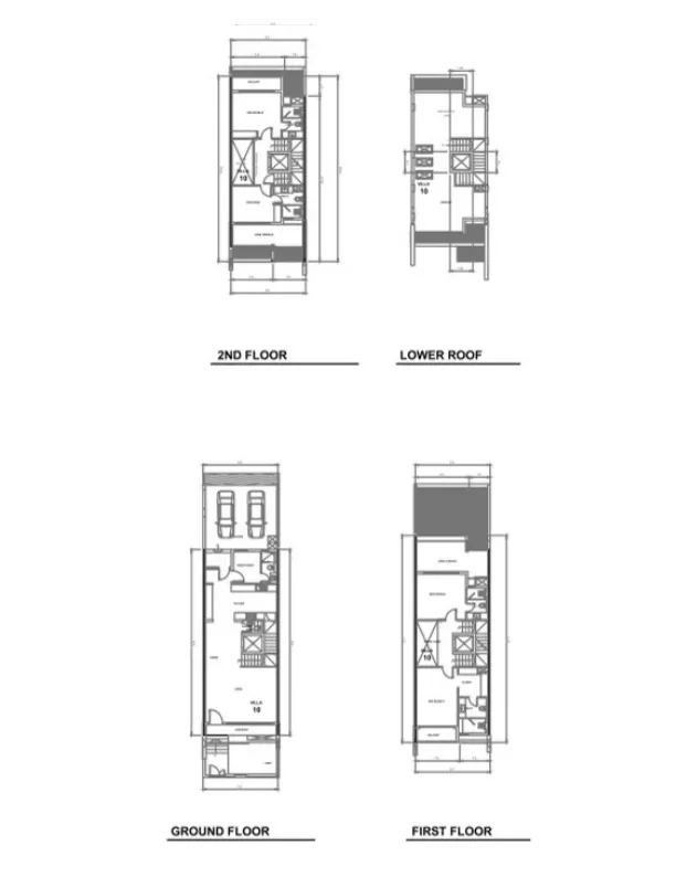 Veranda Collection 2 3 bed floor plan, 3,145 sqft
