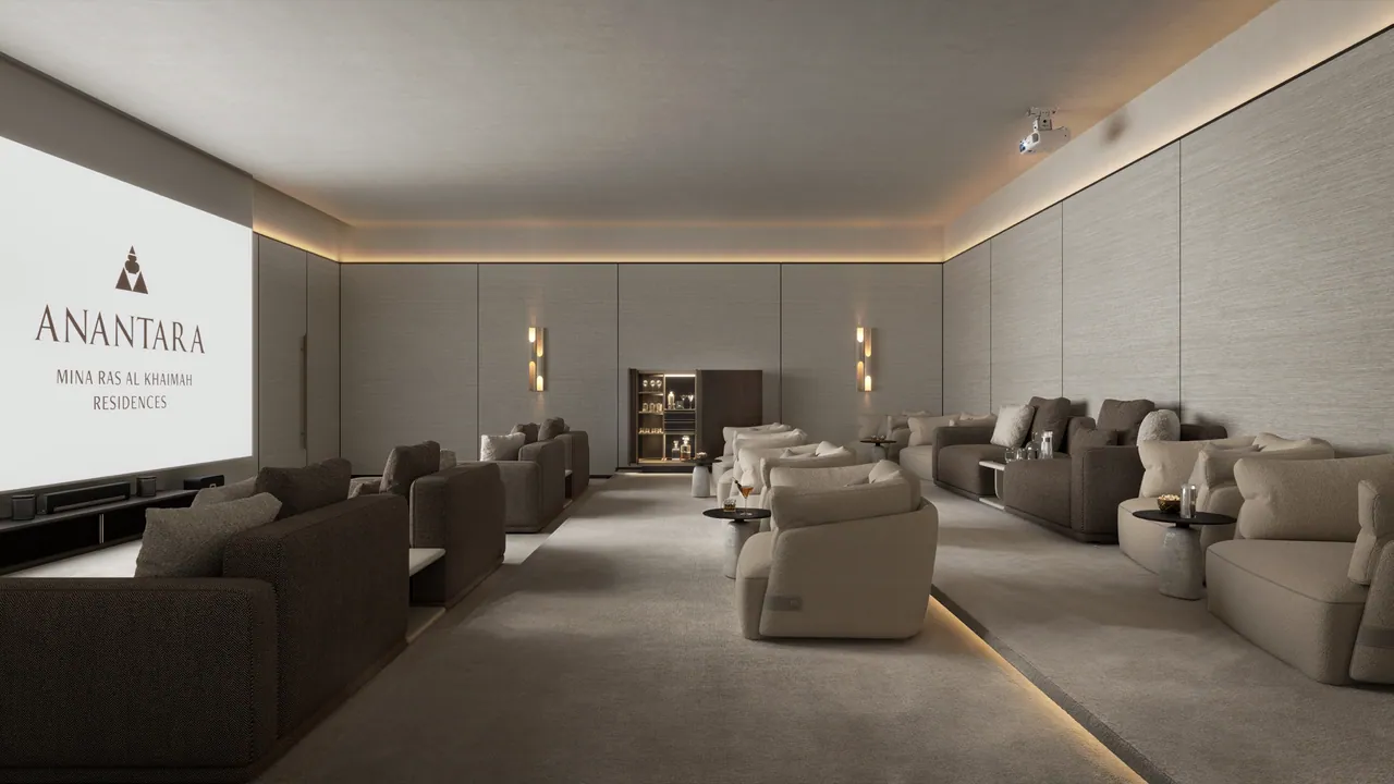 The residents’ private cinema